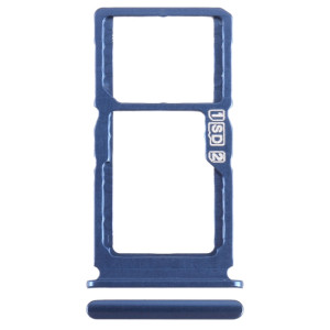 Pour Nokia 8.3 Plateau de carte SIM + SIM / Micro SD d'origine (bleu) SH013L1916-20