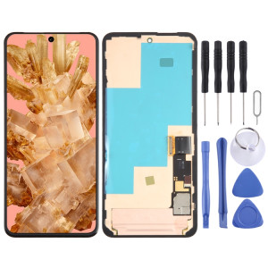 Pour Google Pixel 8 GKWS6 G9BQD écran LCD d'origine numériseur assemblage complet avec cadre SH70281054-20