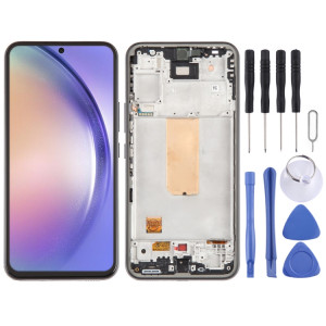 Pour Samsung Galaxy A54 5G SM-A546 OLED LCD écran numériseur assemblage complet avec cadre SH713846-20