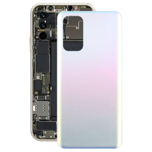 Pour OPPO Find X3 Lite Couvercle arrière de la batterie en verre (argent givré) SH2FSL448-20