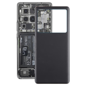 Pour Vivo X80 OEM Matériau en verre Couvercle arrière de la batterie (Noir) SH43BL1213-20