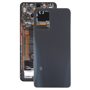Pour Xiaomi Poco F4 OEM Matériau en verre Couvercle arrière de la batterie (Noir) SH47BL823-20
