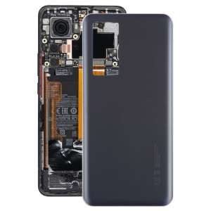 Pour Xiaomi 12T Pro OEM Matériau en verre Couvercle arrière de la batterie (Noir) SH59BL139-20