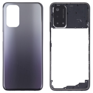 Pour le couvercle arrière de la batterie OPPO A93 5G avec cadre central (noir) SH64BL633-20