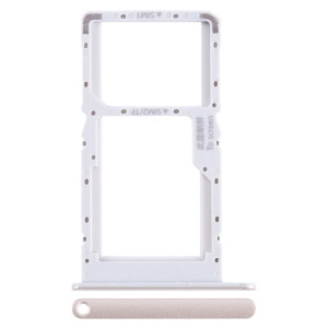 Pour Huawei Enjoy 60Z Plateau pour carte SIM + SIM / Micro SD (Or) SH174J845-20