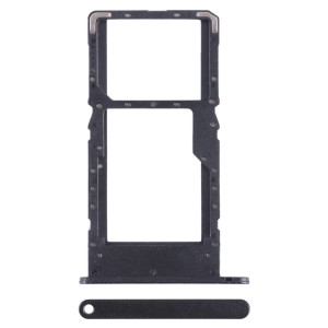 Pour Huawei nova Y61 Plateau pour carte SIM + SIM / Micro SD (Noir) SH189B295-20