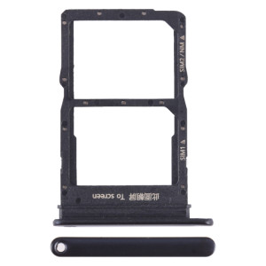 Pour Honor X10 Pro SIM + SIM / NM Card Tray (Noir) SH226B1485-20