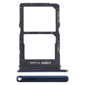Pour Honor X10 Pro SIM + SIM / NM Card Tray (Bleu) SH226L1907-20