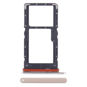 Pour Honor X5 Plateau pour carte SIM + SIM / Micro SD (Or) SH275J332-20