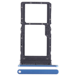 Pour Honor X7 Plateau pour carte SIM + SIM / Micro SD (Bleu) SH279L1319-20