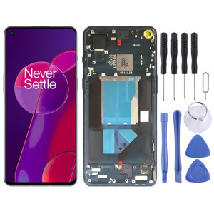 Pour OnePlus 9RT 5G MT2110 AMOLED écran LCD d'origine numériseur assemblage complet avec cadre SH7283714-20