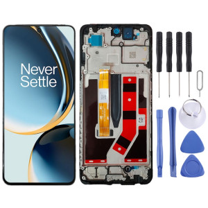 Pour OnePlus Nord N30 5G 2023 CPH2513 Écran LCD Numériseur Assemblage complet avec cadre (Noir) SH295B627-20