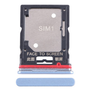 Pour Xiaomi Redmi Note 11T Pro Plateau de carte SIM + Plateau de carte SIM / Plateau de carte Micro SD (Bleu) SH358L1092-20