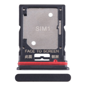 Pour Xiaomi Redmi Note 11T Pro + Plateau pour carte SIM + Plateau pour carte SIM / Plateau pour carte Micro SD (Noir) SH361B1921-20