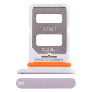 Pour Xiaomi 12 Lite Plateau de carte SIM + Plateau de carte SIM (Rose) SH362F223-20