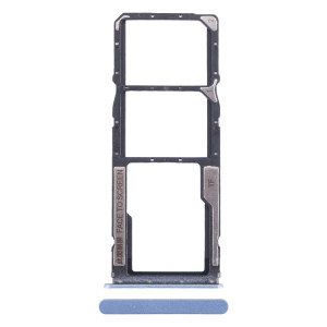 Pour Xiaomi Poco M5 4G Plateau de carte SIM + Plateau de carte SIM + Plateau de carte Micro SD (Bleu) SH363L663-20