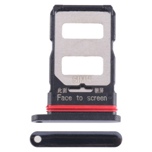 Pour Xiaomi Redmi K60e Plateau de carte SIM + Plateau de carte SIM (Noir) SH370B1528-20