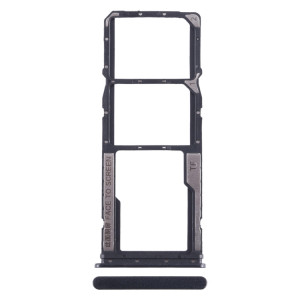 Pour Xiaomi Redmi Note 12s Plateau de carte SIM + Plateau de carte SIM + Plateau de carte Micro SD (Noir) SH376B1537-20