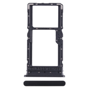 Pour Xiaomi Redmi Note 12R Plateau de carte SIM + Plateau de carte SIM / Plateau de carte Micro SD (Noir) SH385B72-20