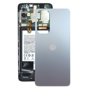 Pour Motorola Edge 30 Couvercle arrière de la batterie d'origine (argent) SH05SL485-20