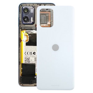 Pour Motorola Moto G73 Couvercle arrière de la batterie d'origine (Blanc) SH52WL1097-20