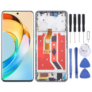 Pour Honor X50 Écran LCD d'origine numériseur assemblage complet avec cadre (bleu) SH628L319-20