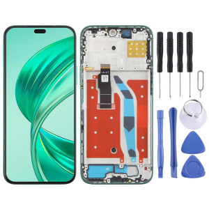 Pour Honor X8b écran LCD d'origine numériseur assemblage complet avec cadre (vert) SH632G236-20