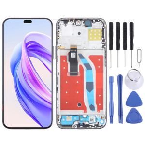 Pour Honor X50i + écran LCD d'origine numériseur assemblage complet avec cadre (noir) SH633B822-20