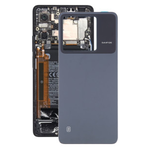 Pour Xiaomi Poco X6 Couvercle arrière de la batterie d'origine (noir) SH71BL607-20