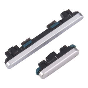 Pour Google Pixel 7A Bouton d'alimentation + Bouton de contrôle du volume (Argent) SH821S1521-20
