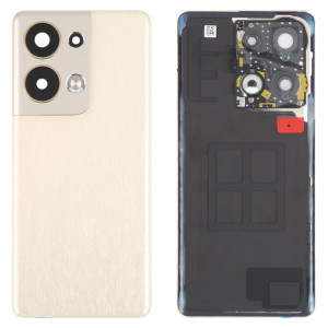 Pour OPPO Reno9 Pro + Couvercle arrière de la batterie d'origine avec couvercle d'objectif de caméra (or) SH06JL162-20