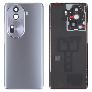 Pour OPPO Reno11 5G Couvercle arrière de la batterie d'origine avec couvercle d'objectif de caméra (gris) SH07HL139-20