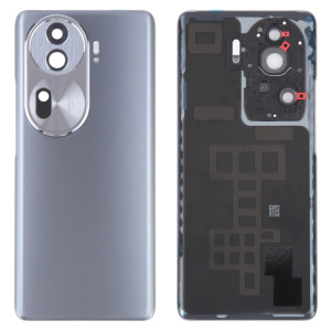 Pour OPPO Reno11 Pro 5G Couvercle arrière de la batterie d'origine avec couvercle d'objectif de caméra (gris) SH08HL205-20