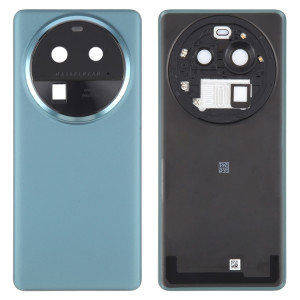 Pour OPPO Find X6 Pro Couvercle arrière de la batterie d'origine avec couvercle d'objectif de caméra (bleu) SH09LL582-20