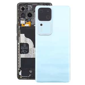 Pour vivo V30 Cache arrière de la batterie avec cache de l'objectif de l'appareil photo (bleu) SH35LL631-20
