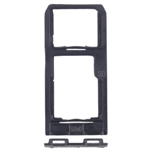 Pour Sony Xperia 1 III Plateau de carte SIM d'origine + Plateau de carte SIM / Micro SD (Noir) SH946B1125-20