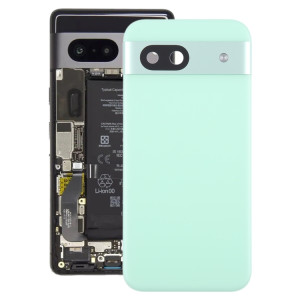 Pour Google Pixel 8a Couvercle arrière de la batterie d'origine avec couvercle d'objectif d'appareil photo (vert) SH84GL1121-20