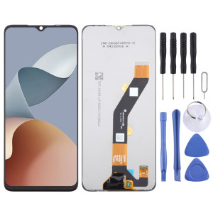 Pour écran LCD ZTE Blade A34 avec assemblage complet de numériseur (noir) SH993B805-20