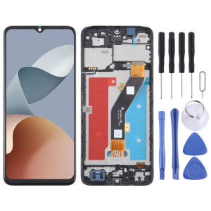 Pour ZTE Blade A34 Écran LCD Numériseur Assemblage complet avec cadre (Noir) SH994B1660-20