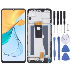 Pour ZTE Blade V50 Vita 8550 Écran LCD Numériseur Assemblage complet avec cadre (Noir) SH996B1507-20
