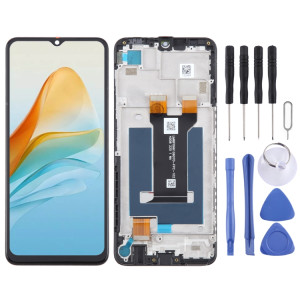 Pour ZTE Blade V40 Design 8046 Écran LCD Numériseur Assemblage complet avec cadre (Noir) SH998B894-20