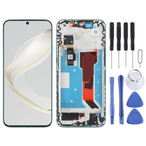 Pour Huawei nova 11 écran LCD d'origine numériseur assemblage complet avec cadre (vert) SH039G1763-20