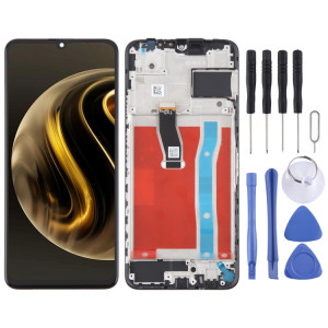 Pour Huawei Nova Y72 Écran LCD d'origine numériseur assemblage complet avec cadre (noir) SH041B1129-20