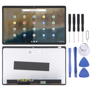 Pour Lenovo Duet 5 Chromebook 13Q7C6 30 broches 1920x1080 OLED écran LCD numériseur assemblage complet avec cadre (noir) SH046B648-20