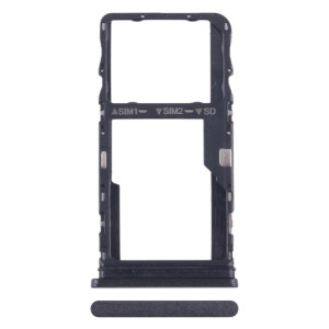 Pour TCL 305 plateau de carte SIM + SIM/Micro SD d'origine (noir) SH236B1440-20