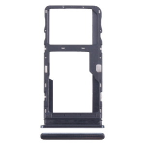 Pour TCL 20s plateau de carte SIM d'origine + plateau de carte Micro SD (noir) SH254B172-20