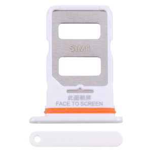 Pour Xiaomi Poco X6 5G Plateau de carte SIM d'origine + Plateau de carte SIM (Blanc) SH255W68-20