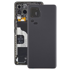 Pour vivo V30 Pro Cache arrière de la batterie avec cache de l'objectif de l'appareil photo (noir) SH60BL1940-20