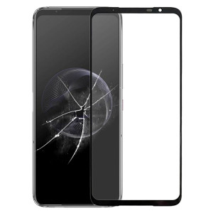 Pour Asus ROG Phone 7 Ultimate AI2205 Écran avant Lentille extérieure en verre avec adhésif optiquement transparent OCA SH83011492-20