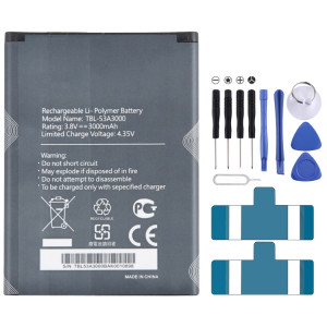 Batterie de remplacement 3000mAh TBL-53A3000 pour routeur WIFI TP-LINK M7450 M7650 SH8342814-20